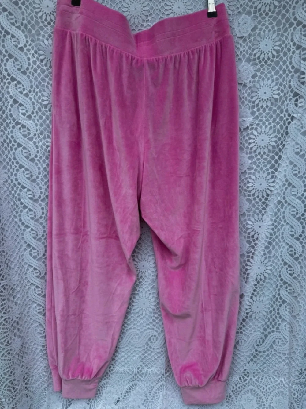 Victoria's Secret Pink Velour Jogger Pants